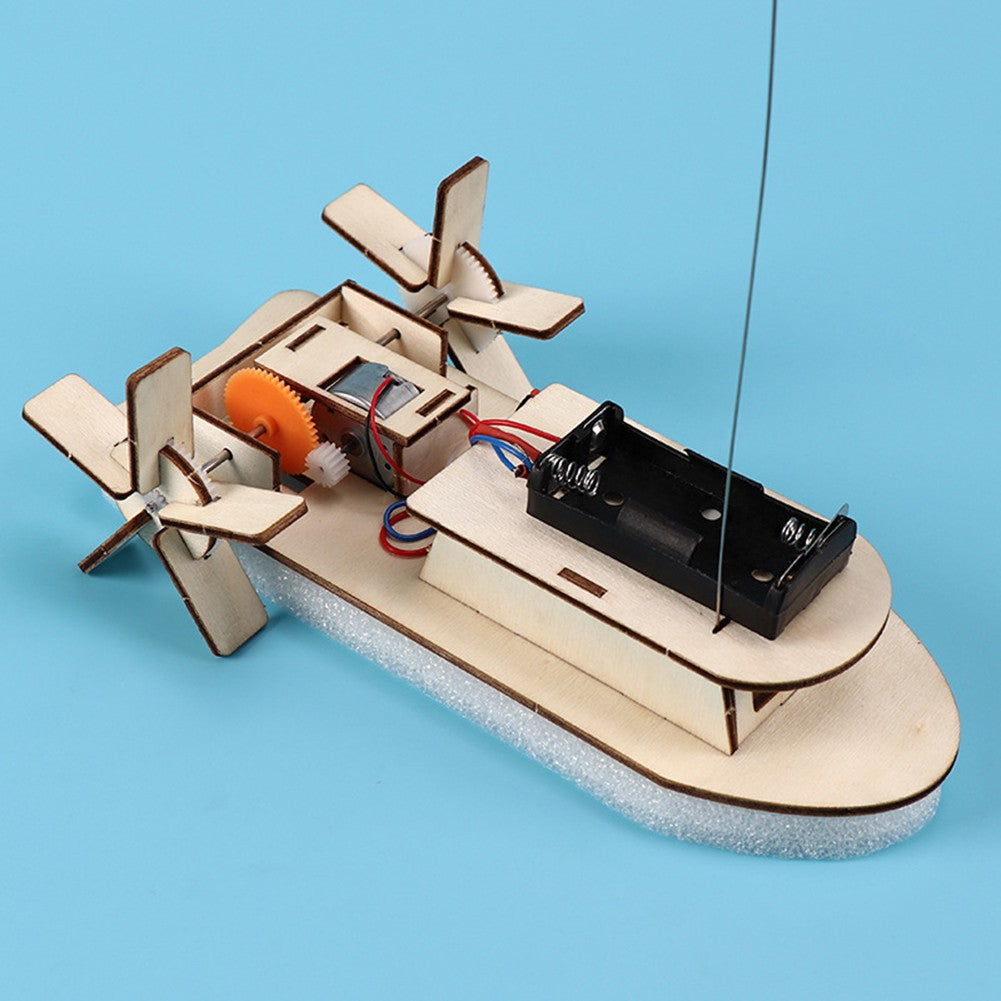 Kit DIY de Ciência para Crianças, Brinquedo de Montar em Madeira 3D