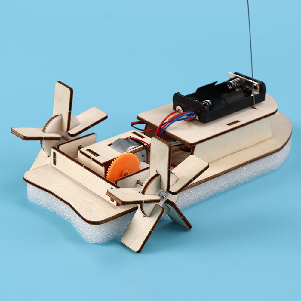 Kit DIY de Ciência para Crianças, Brinquedo de Montar em Madeira 3D