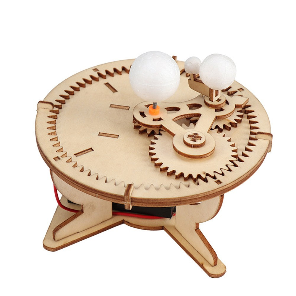 Kit DIY de Ciência para Crianças, Brinquedo de Montar em Madeira 3D