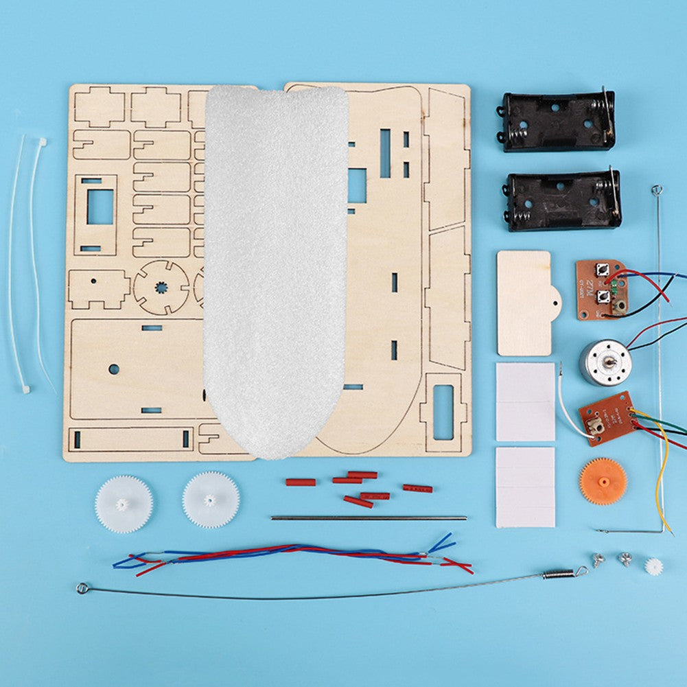 Kit DIY de Ciência para Crianças, Brinquedo de Montar em Madeira 3D