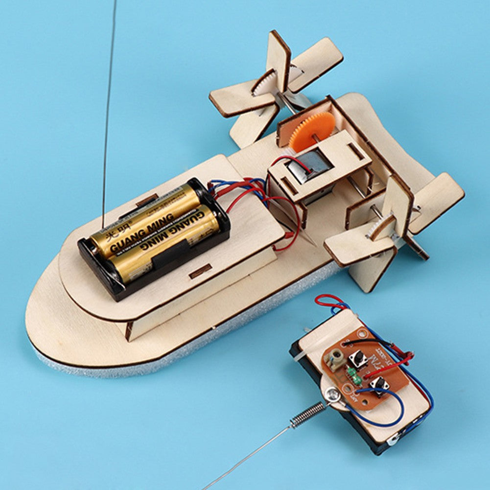 Kit DIY de Ciência para Crianças, Brinquedo de Montar em Madeira 3D