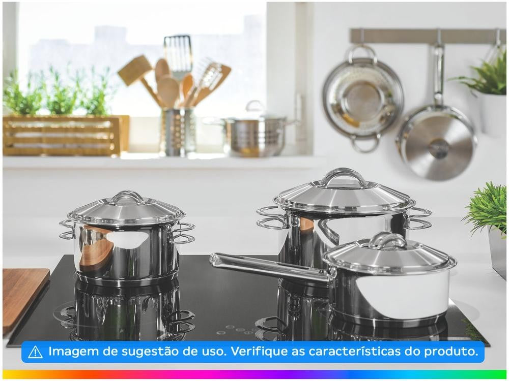 Panela Tramontina Inox 16cm 1,4L Solar