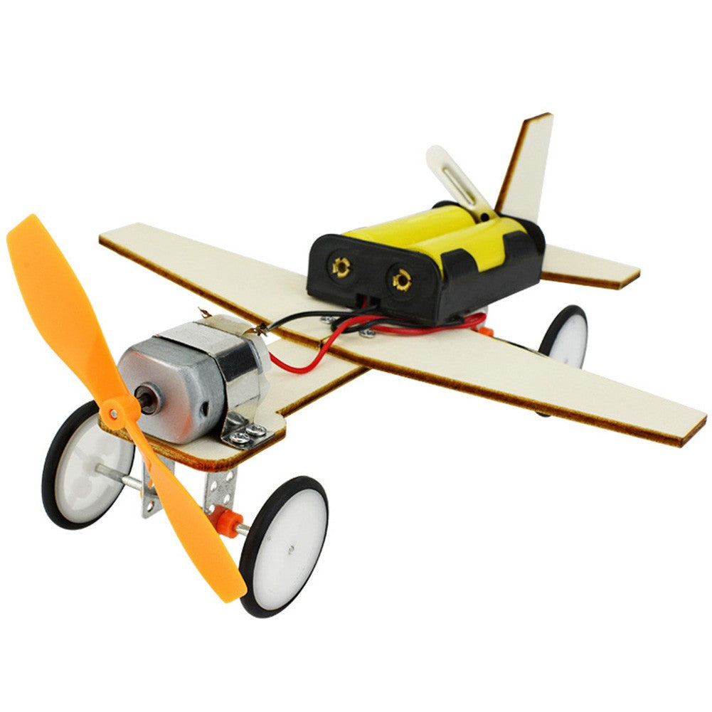 Kit DIY de Ciência para Crianças, Brinquedo de Montar em Madeira 3D