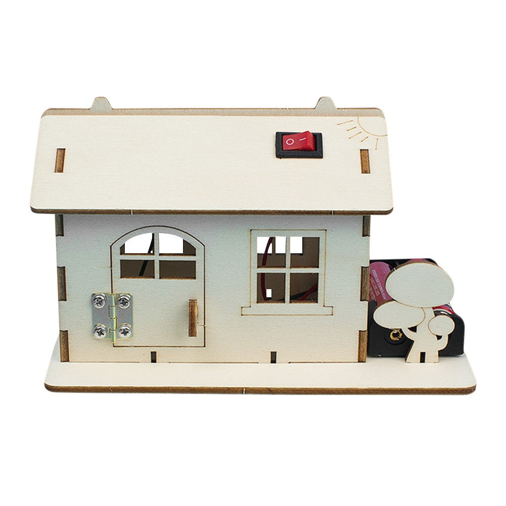 Kit DIY de Ciência para Crianças, Brinquedo de Montar em Madeira 3D