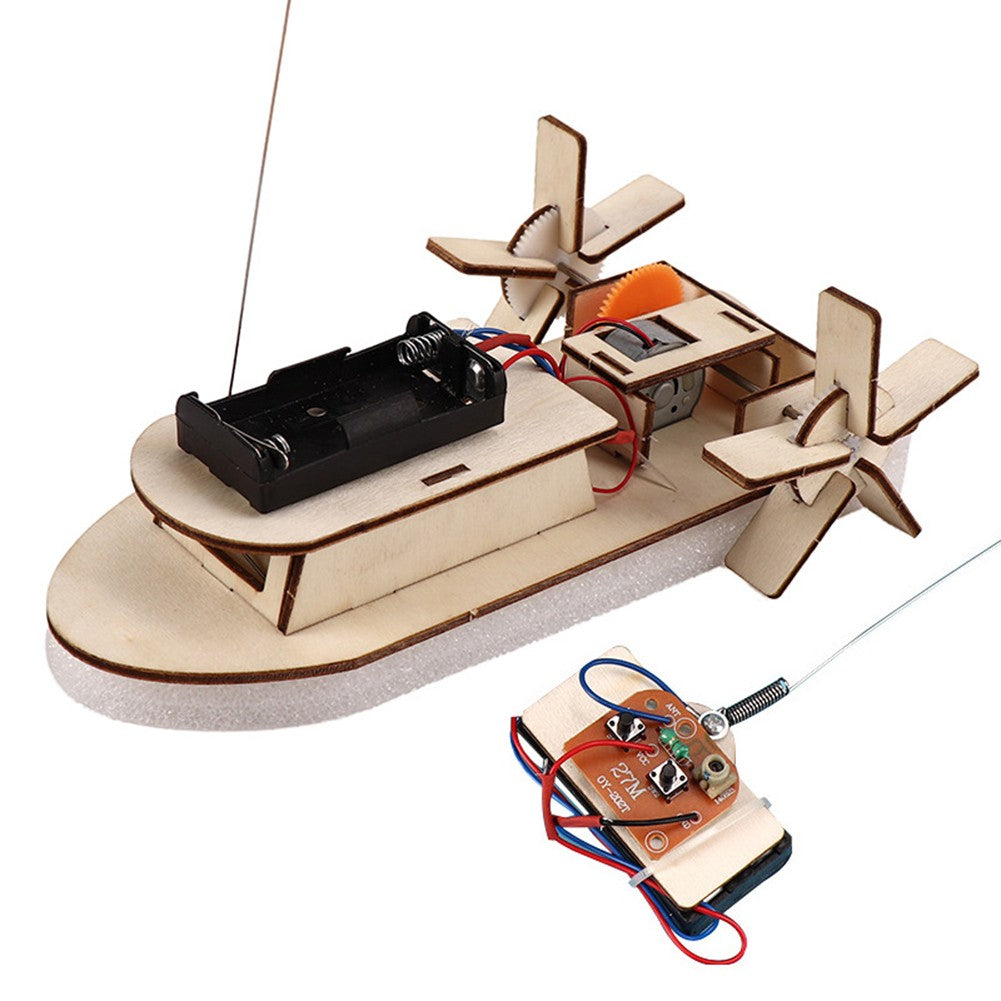 Kit DIY de Ciência para Crianças, Brinquedo de Montar em Madeira 3D