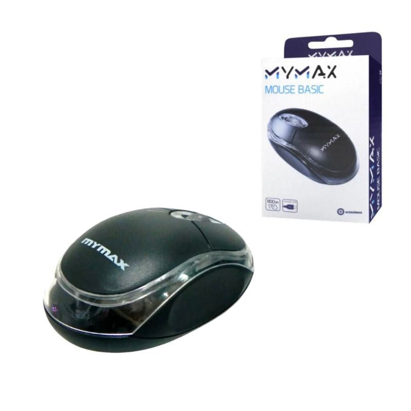 Kit Suporte de Notebook e Mouse com Fio Led Mymax