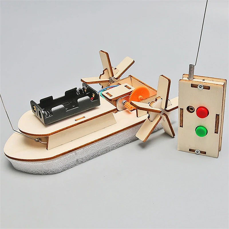 Kit DIY de Ciência para Crianças, Brinquedo de Montar em Madeira 3D