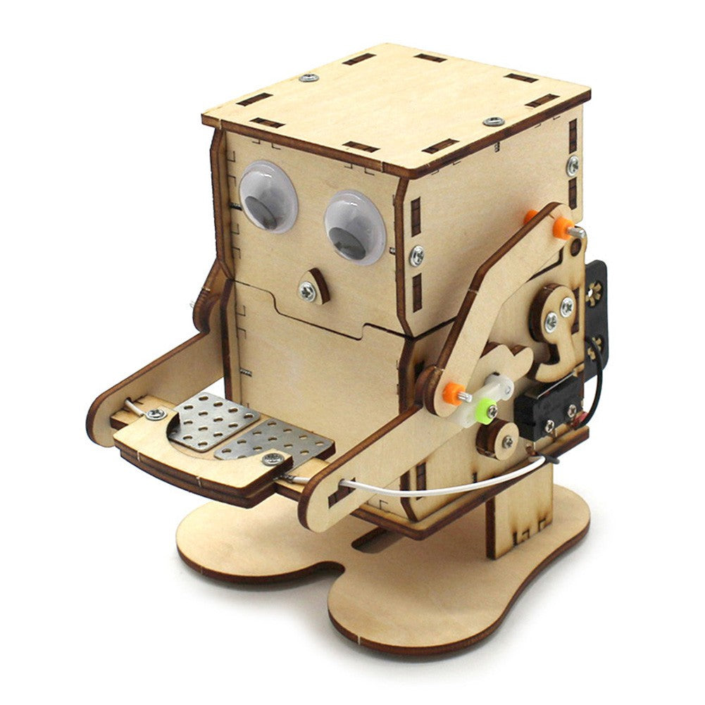 Kit DIY de Ciência para Crianças, Brinquedo de Montar em Madeira 3D