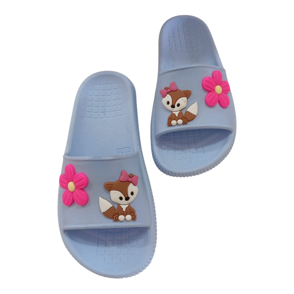 CHINELO FEMININO NUVEM RAPOSA CORPINHO FLOR PINK VERAO CONFORTO LEVE ANTIDERRAPA