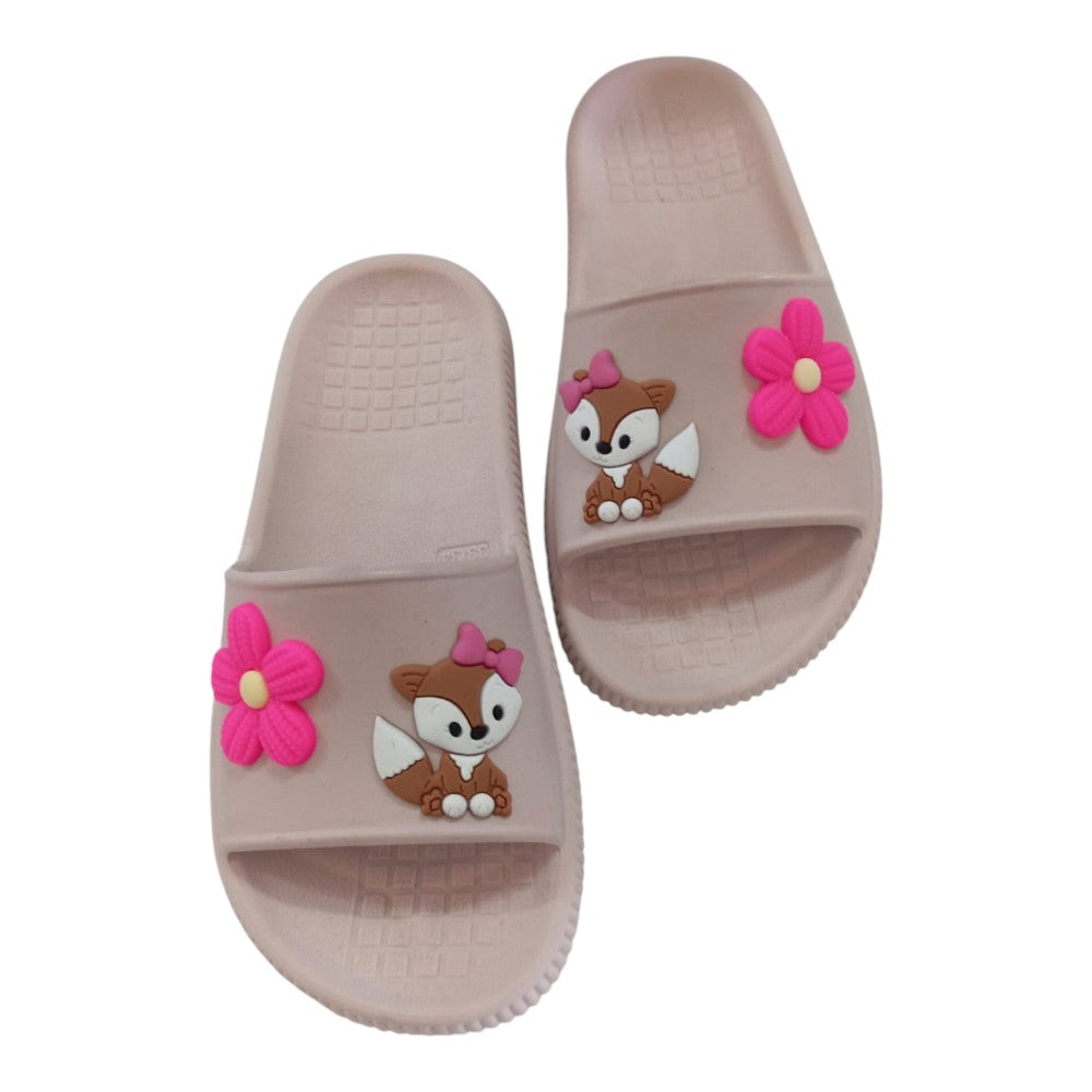 CHINELO FEMININO NUVEM RAPOSA CORPINHO FLOR PINK VERAO CONFORTO LEVE ANTIDERRAPA