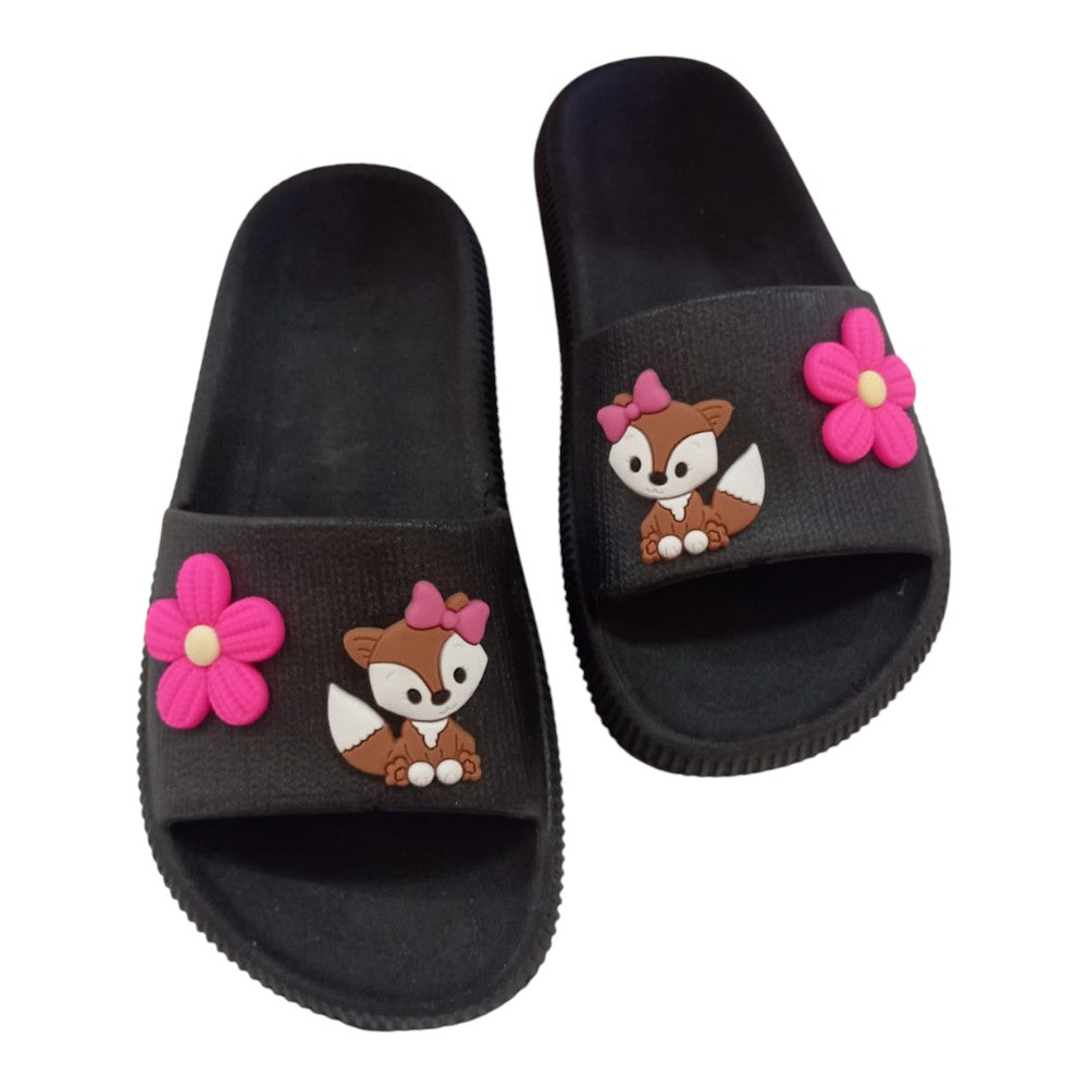 CHINELO FEMININO NUVEM RAPOSA CORPINHO FLOR PINK VERAO CONFORTO LEVE ANTIDERRAPA