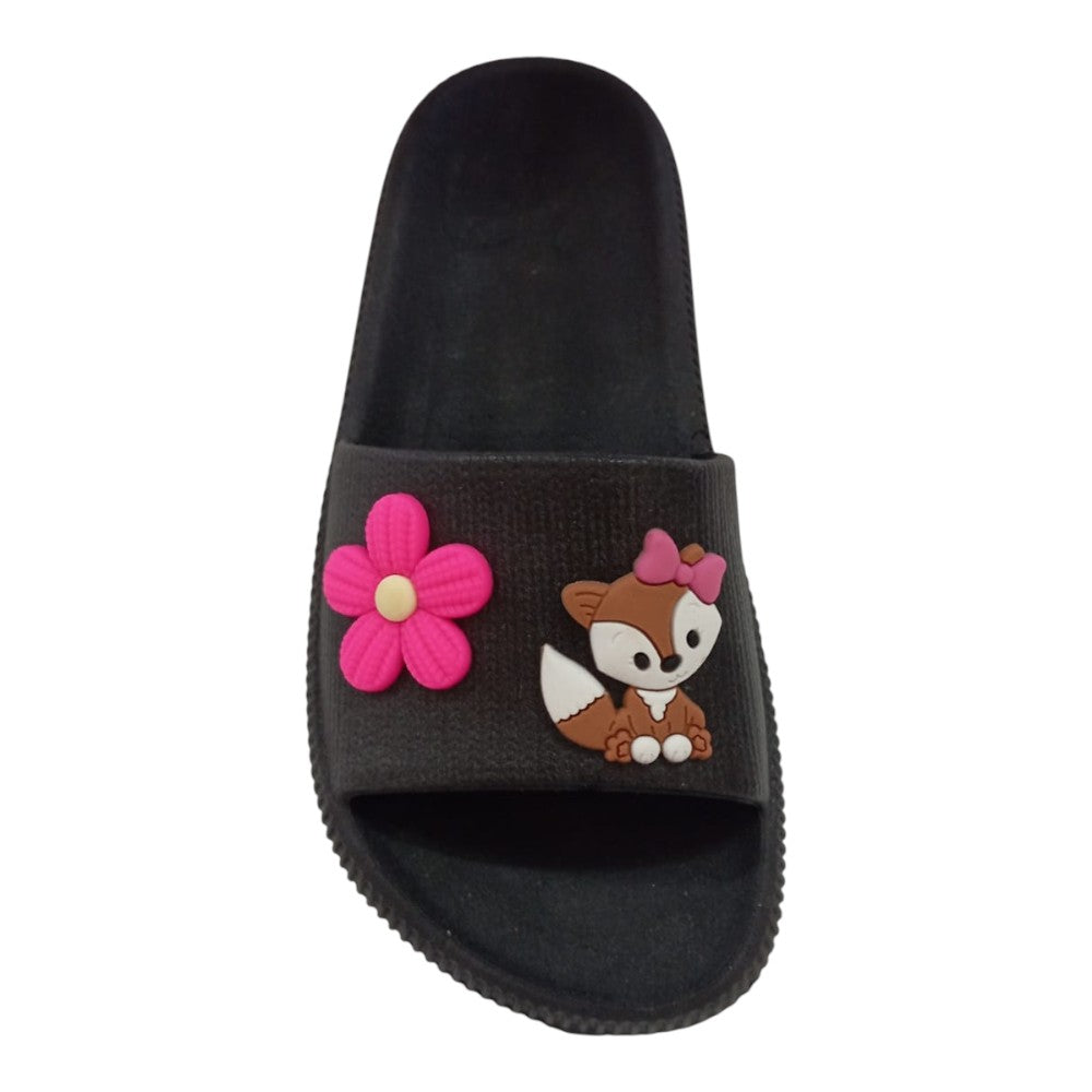 CHINELO FEMININO NUVEM RAPOSA CORPINHO FLOR PINK VERAO CONFORTO LEVE ANTIDERRAPA